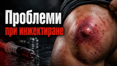 Проблеми при инжектиране на анаболни стероиди - възпаления и отоци