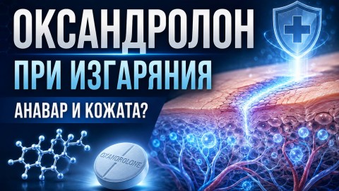 Оксандролон (Анавар) при изгаряния и възстановяване на кожата