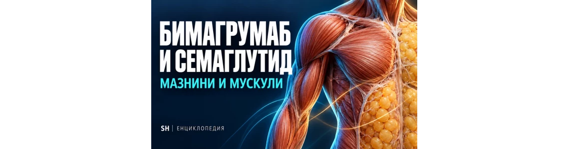 Бимагрумаб и семаглутид: повече загуба на мазнини, по-добро запазване на мускулите
