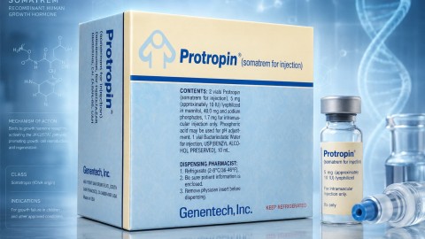 Somatrem (Protropin): първият рекомбинантен метионил-соматотропин