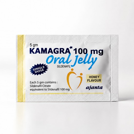 Kamagra Jelly Sildenafil Citrate Oral Gel Ajanta Pharma
