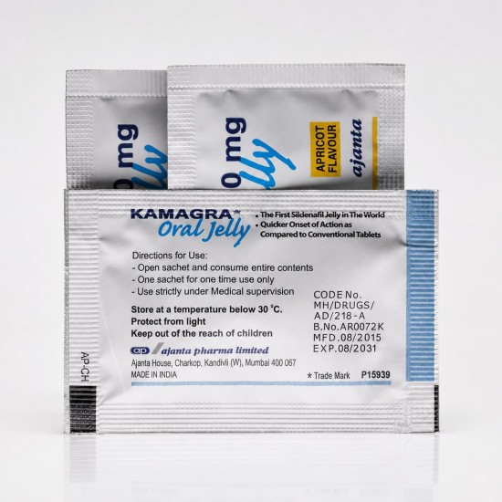 Kamagra Jelly Sildenafil Citrate Oral Gel Ajanta Pharma