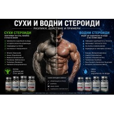 Сухи и водни анаболни андрогенни стероиди
