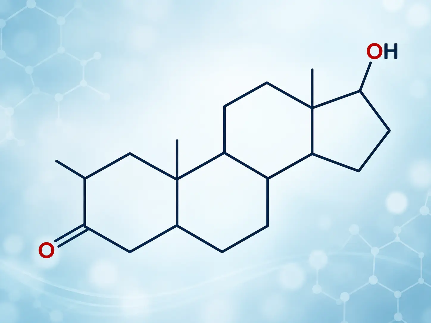 Drostanolone – химична структура на Masteron, DHT-производно