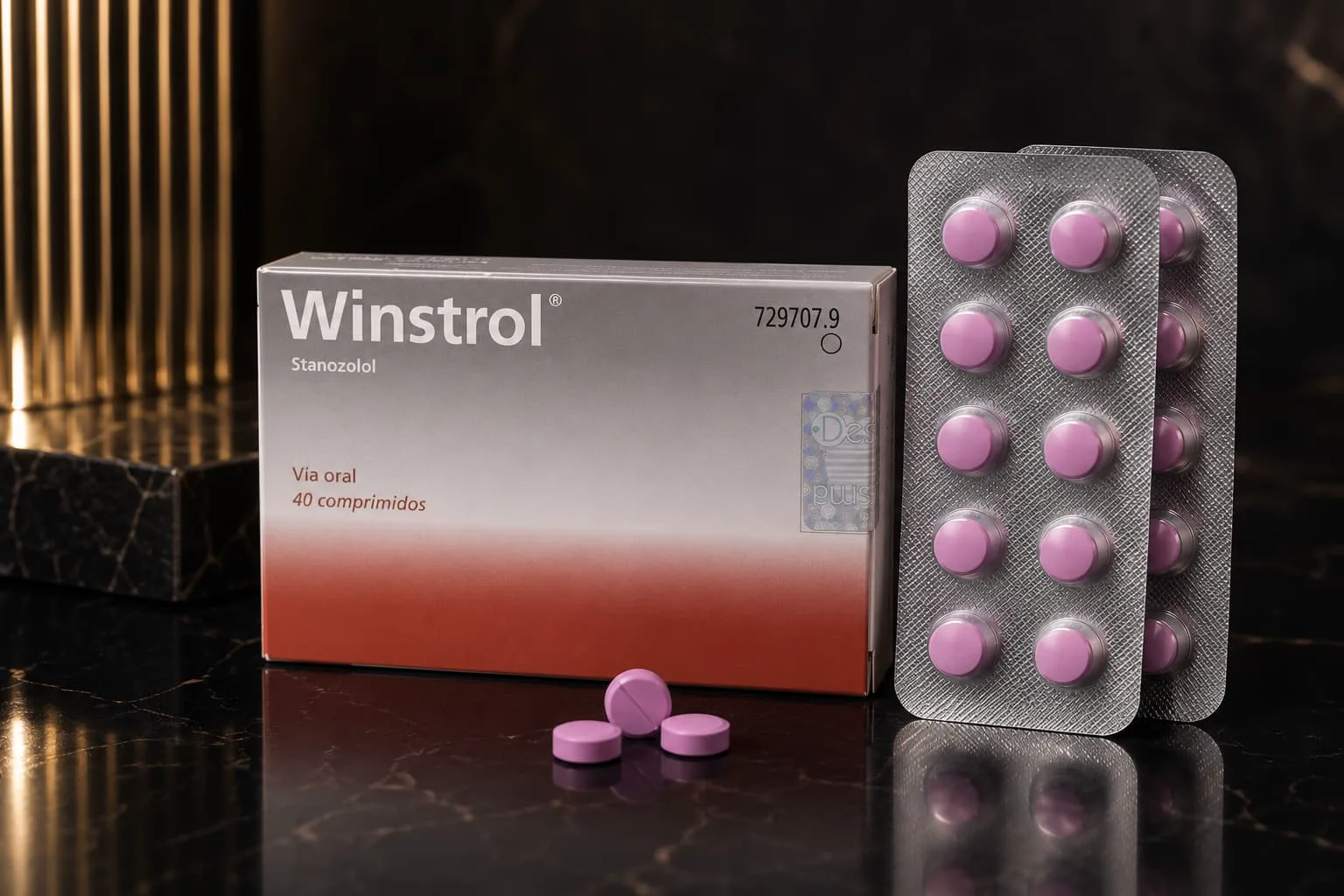 Архивен Winstrol / Stanozolol Архивна лекарствена опаковка Winstrol със Stanozolol