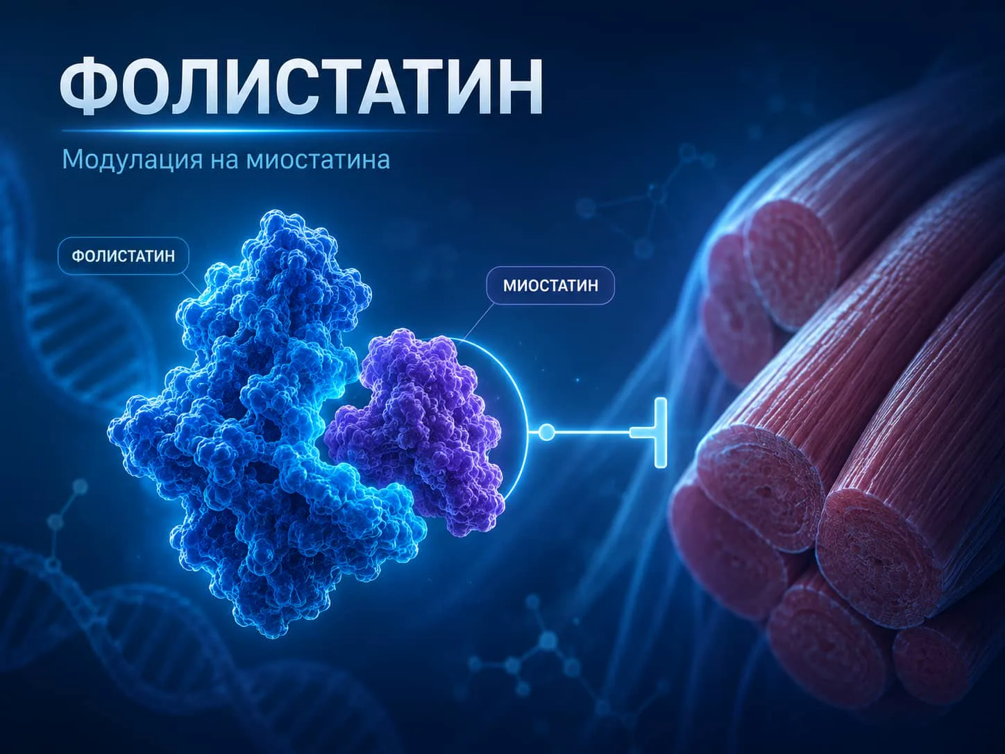 Фолистатин и миостатин – механизъм на действие, мускулен растеж и FST-344