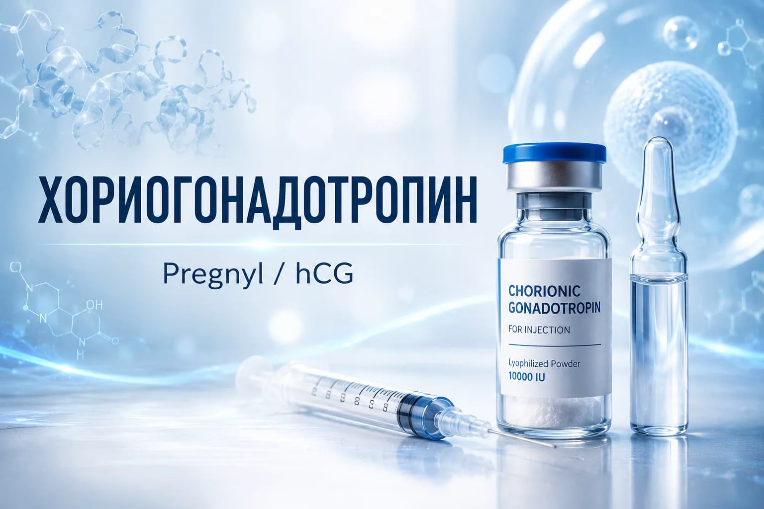 Pregnyl Прегнил човешки хорионгонадотропин hCG – медицинска публикация