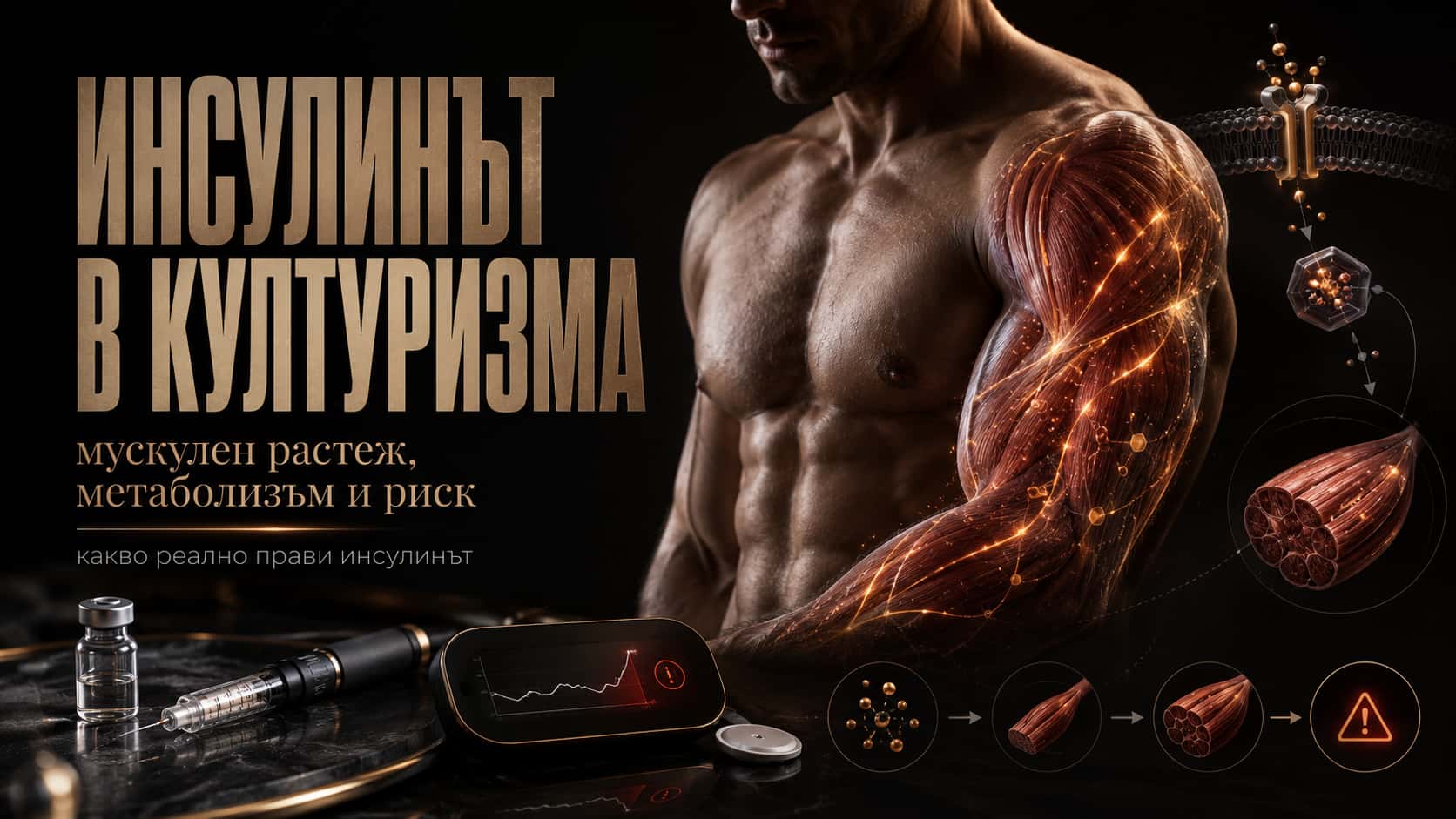 Инсулинът в културизма – мускулен метаболизъм, растежен хормон и инсулинова чувствителност