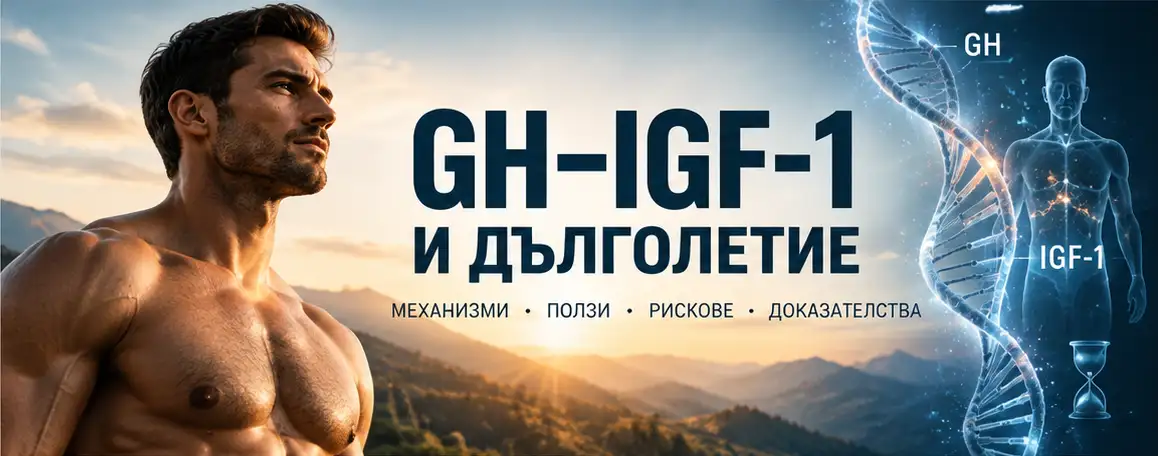 GH–IGF-1, mTOR, FOXO и автофагия – баланс между анаболен растеж и клетъчна поддръжка